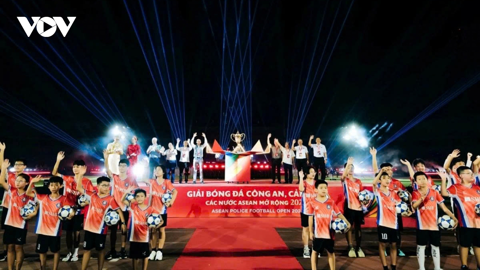 ASEAN Police Football Open 2025 begins in Hanoi with grand ceremony